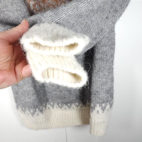 The Alpaca Connection Women's Sz Large? Multicolor 100% Alpaca Pullover Sweater - Picture 5 of 11